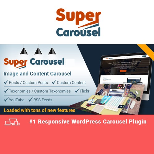 افزونه ساخت کاروسل حرفه ای وردپرس سوپر کاروسل | Super Carousel